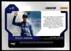 Kyle Larson 2022 Panini Prizm Base Back of Card