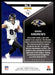 Mark Andrews 2022 Panini Rookies and Stars Base Back of Card