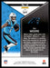 DJ Moore 2022 Panini Rookies and Stars Base Back of Card