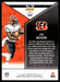 Joe Mixon 2022 Panini Rookies and Stars Base Back of Card