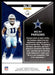 Micah Parsons 2022 Panini Rookies and Stars Base Back of Card