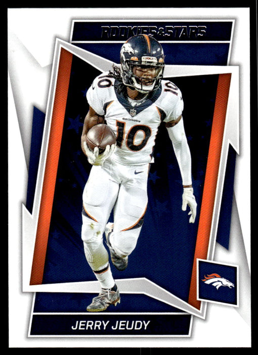 Jerry Jeudy 2022 Panini Rookies and Stars Base Front of Card