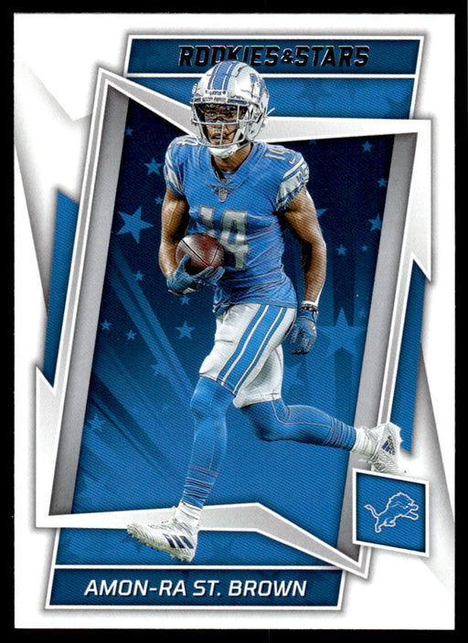 Amon-Ra St. Brown 2022 Panini Rookies and Stars Base Front of Card