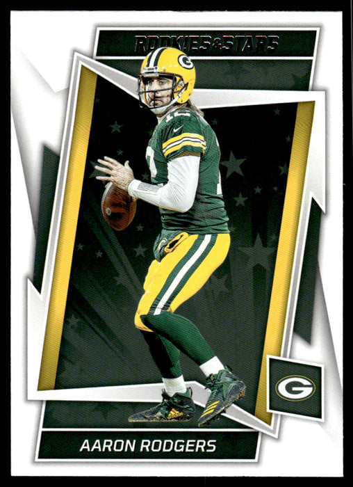 Aaron Rodgers 2022 Panini Rookies and Stars Base Front of Card