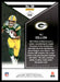 AJ Dillon 2022 Panini Rookies and Stars Base Back of Card