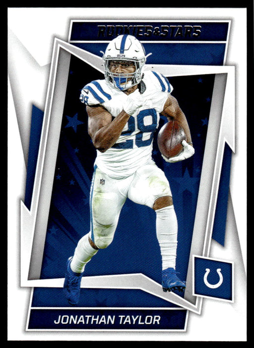 Jonathan Taylor 2022 Panini Rookies and Stars Base Front of Card