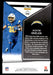 Austin Ekeler 2022 Panini Rookies and Stars Base Back of Card