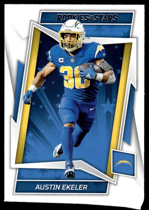 Austin Ekeler 2022 Panini Rookies and Stars Base Front of Card