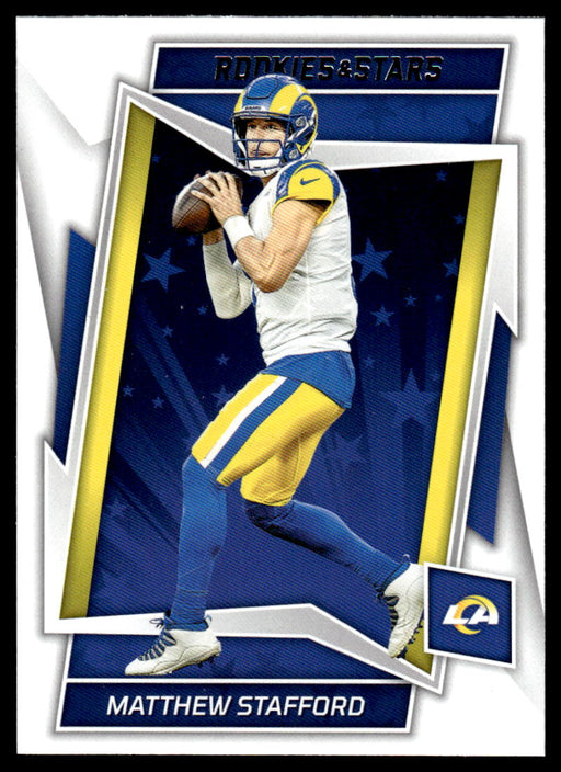 Matthew Stafford 2022 Panini Rookies and Stars Base Front of Card