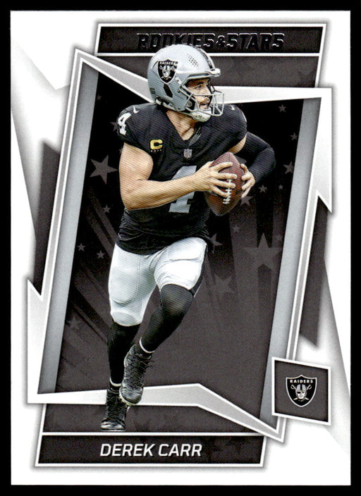 Derek Carr 2022 Panini Rookies and Stars Base Front of Card