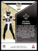 Michael Thomas 2022 Panini Rookies and Stars Base Back of Card