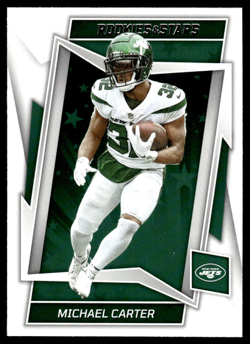 Michael Carter 2022 Panini Rookies and Stars Base Front of Card