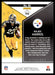 Najee Harris 2022 Panini Rookies and Stars Base Back of Card