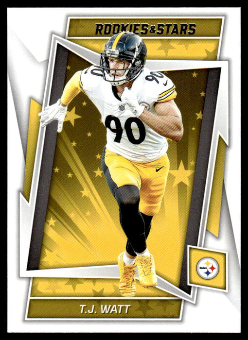 TJ Watt 2022 Panini Rookies and Stars Base Front of Card