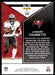 Leonard Fournette 2022 Panini Rookies and Stars Base Back of Card