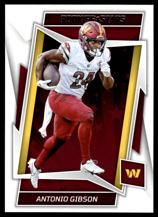 Antonio Gibson 2022 Panini Rookies and Stars Base Front of Card