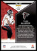 Tyler Allgeier 2022 Panini Rookies and Stars Base Back of Card