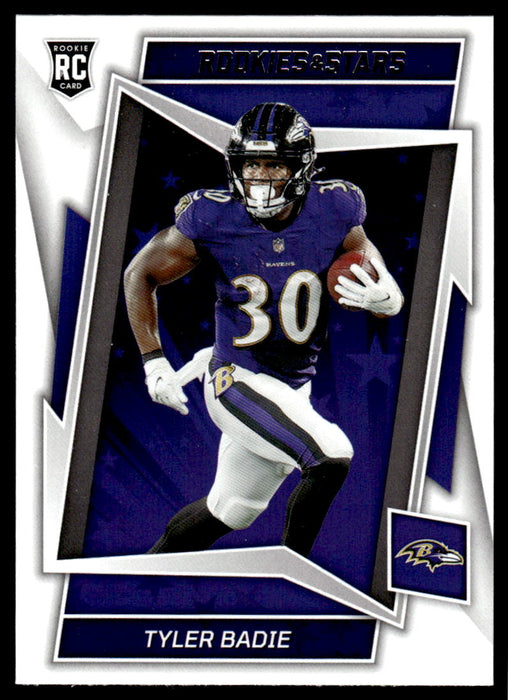 Tyler Badie 2022 Panini Rookies and Stars Base Front of Card