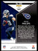 Kyle Philips 2022 Panini Rookies and Stars Base Back of Card