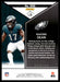 Nakobe Dean 2022 Panini Rookies and Stars Base Back of Card