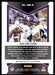 Dalvin Cook 2022 Panini Rookies and Stars Man in Motion Back of Card