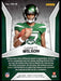 Garrett Wilson 2022 Panini Rookies and Stars Rookie Rush Back of Card
