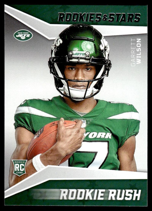 Garrett Wilson 2022 Panini Rookies and Stars Rookie Rush Front of Card
