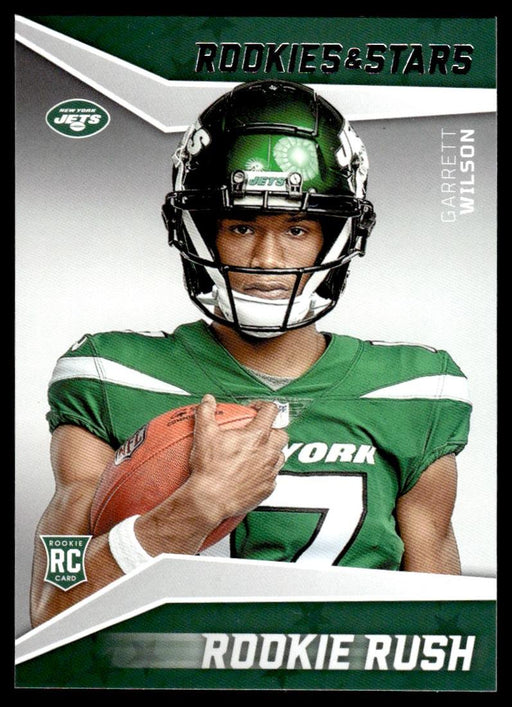 Garrett Wilson 2022 Panini Rookies and Stars Rookie Rush Front of Card