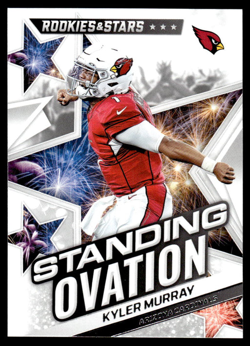 Kyler Murray 2022 Panini Rookies and Stars Standing Ovation Front of Card