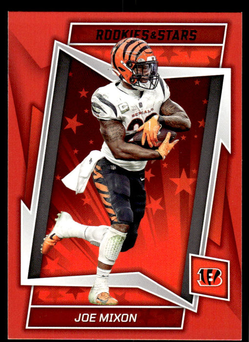 Joe Mixon 2022 Panini Rookies and Stars Red Front of Card