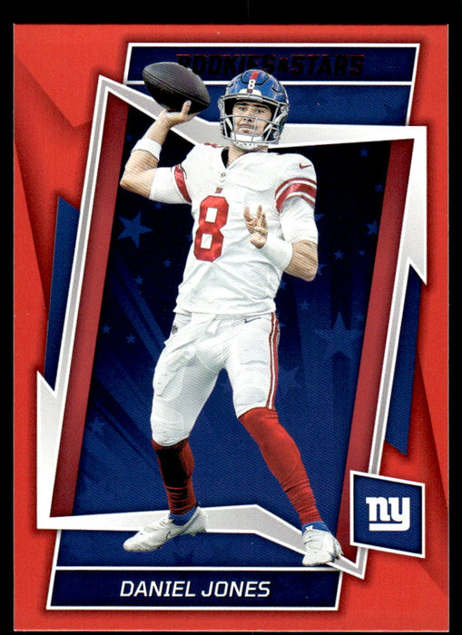 Daniel Jones 2022 Panini Rookies and Stars Red Front of Card