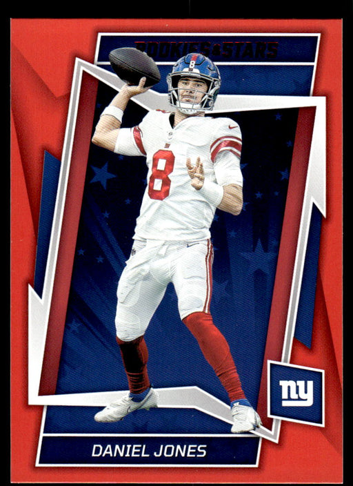 Daniel Jones 2022 Panini Rookies and Stars Red Front of Card