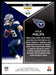 Kyle Philips 2022 Panini Rookies and Stars Red Back of Card