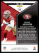 Drake Jackson 2022 Panini Rookies and Stars Red Back of Card