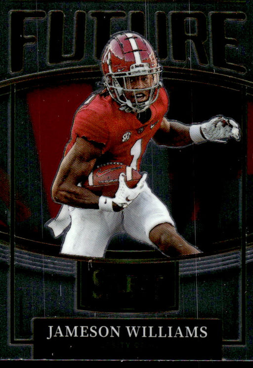 Jameson Williams 2022 Panini Select Draft Picks Select Future Front of Card