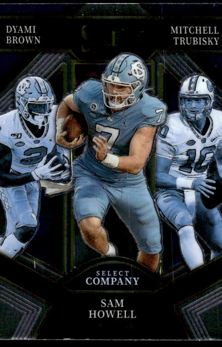 Sam Howell 2022 Panini Select Draft Picks Select Company Front of Card