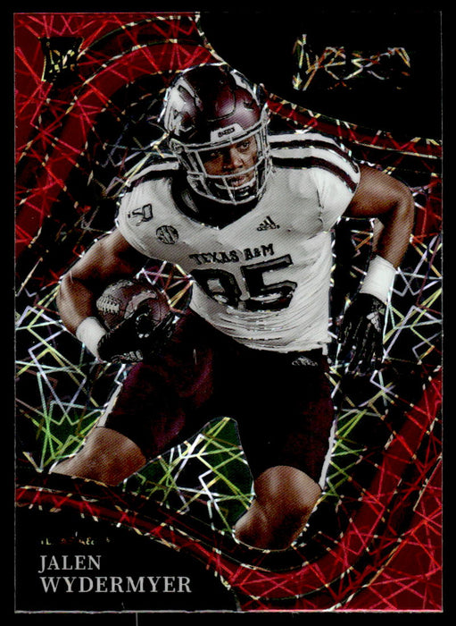 Jalen Wydermyer 2022 Panini Select Draft Picks # 117 RC Red Lazer Texas A&M  Aggi