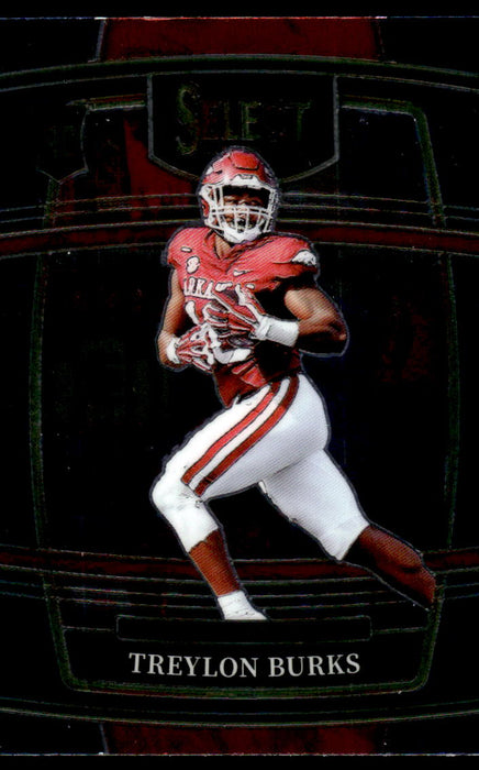 Treylon Burks 2022 Panini Select Draft Picks Retail Base Front of Card