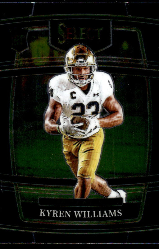 Kyren Williams 2022 Panini Select Draft Picks Retail Base Front of Card