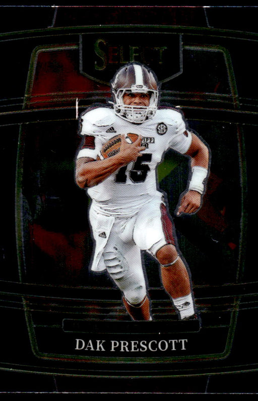 Dak Prescott 2022 Panini Select Draft Picks Retail Base Front of Card