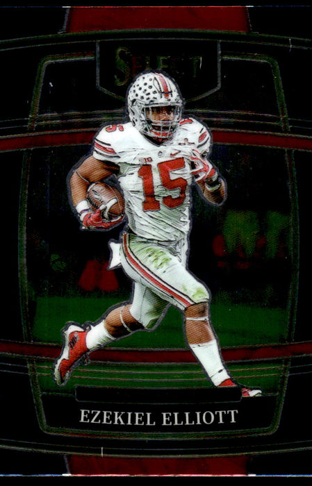 Ezekiel Elliott 2022 Panini Select Draft Picks Retail Base Front of Card