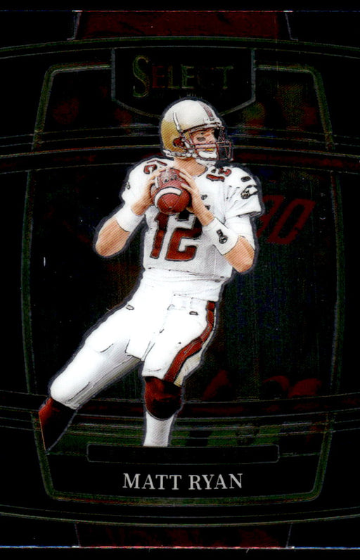 Matt Ryan 2022 Panini Select Draft Picks Retail Base Front of Card