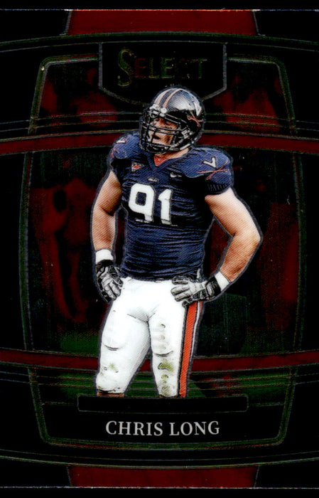 Chris Long 2022 Panini Select Draft Picks Retail Base Front of Card