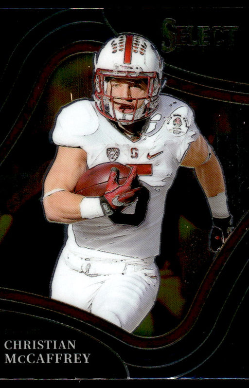 Christian McCaffrey 2022 Panini Select Draft Picks Retail Base Front of Card