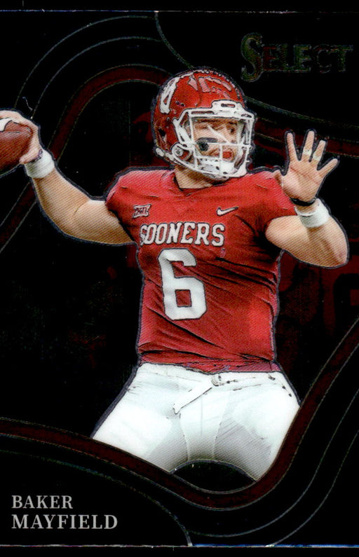 Baker Mayfield 2022 Panini Select Draft Picks Retail Base Front of Card