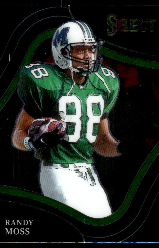 Randy Moss 2022 Panini Select Draft Picks Retail Base Front of Card