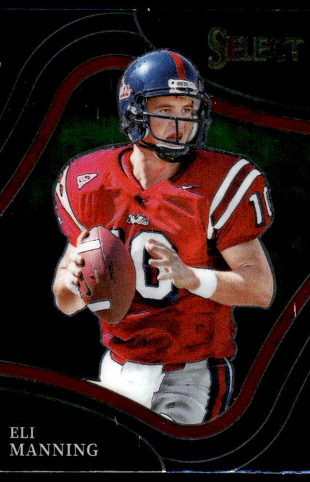 Eli Manning 2022 Panini Select Draft Picks Retail Base Front of Card