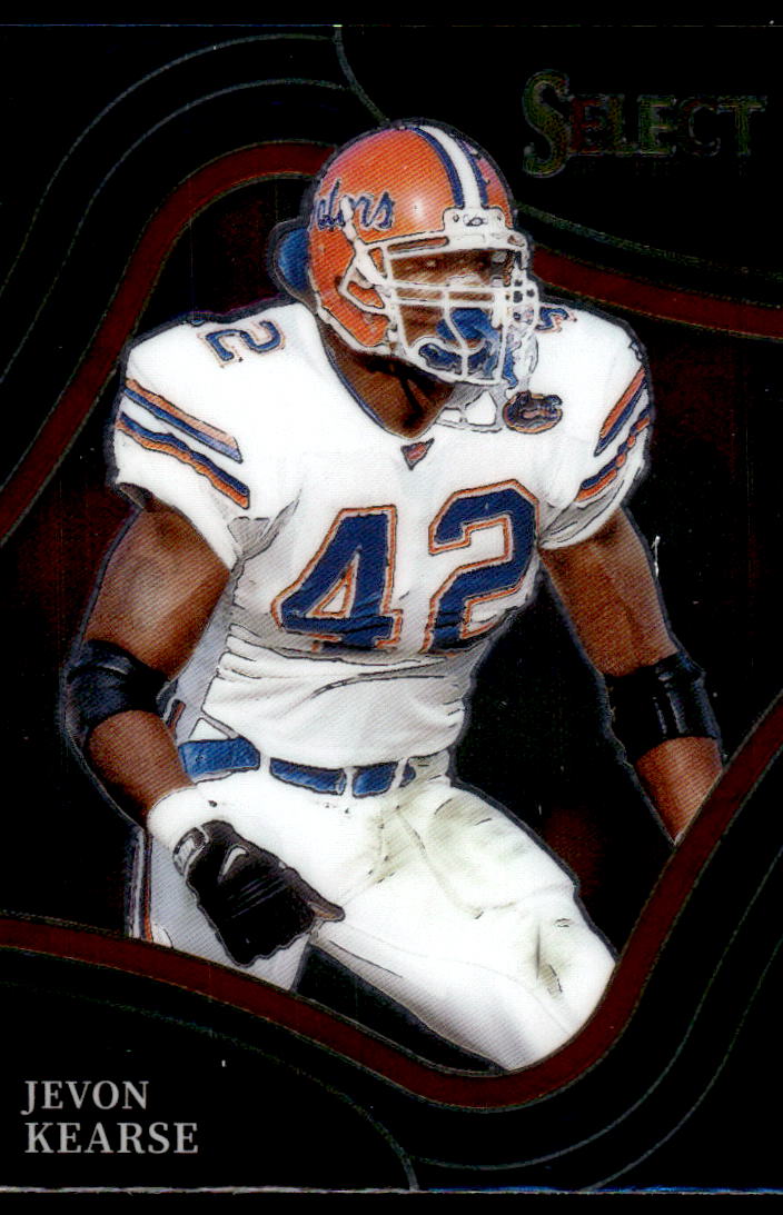 2022 Panini Select Draft Picks Jevon Kearse Florida Gators #188 Red