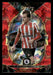 Mathias Jensen 2022-23 Panini Select Premier League Red Ice Front of Card