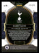 Harry Kane 2022-23 Panini Select Premier League Red Ice Back of Card